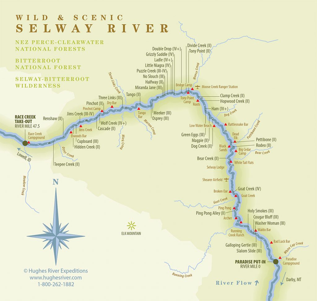 Selway River Idaho - Hughes River Expeditions