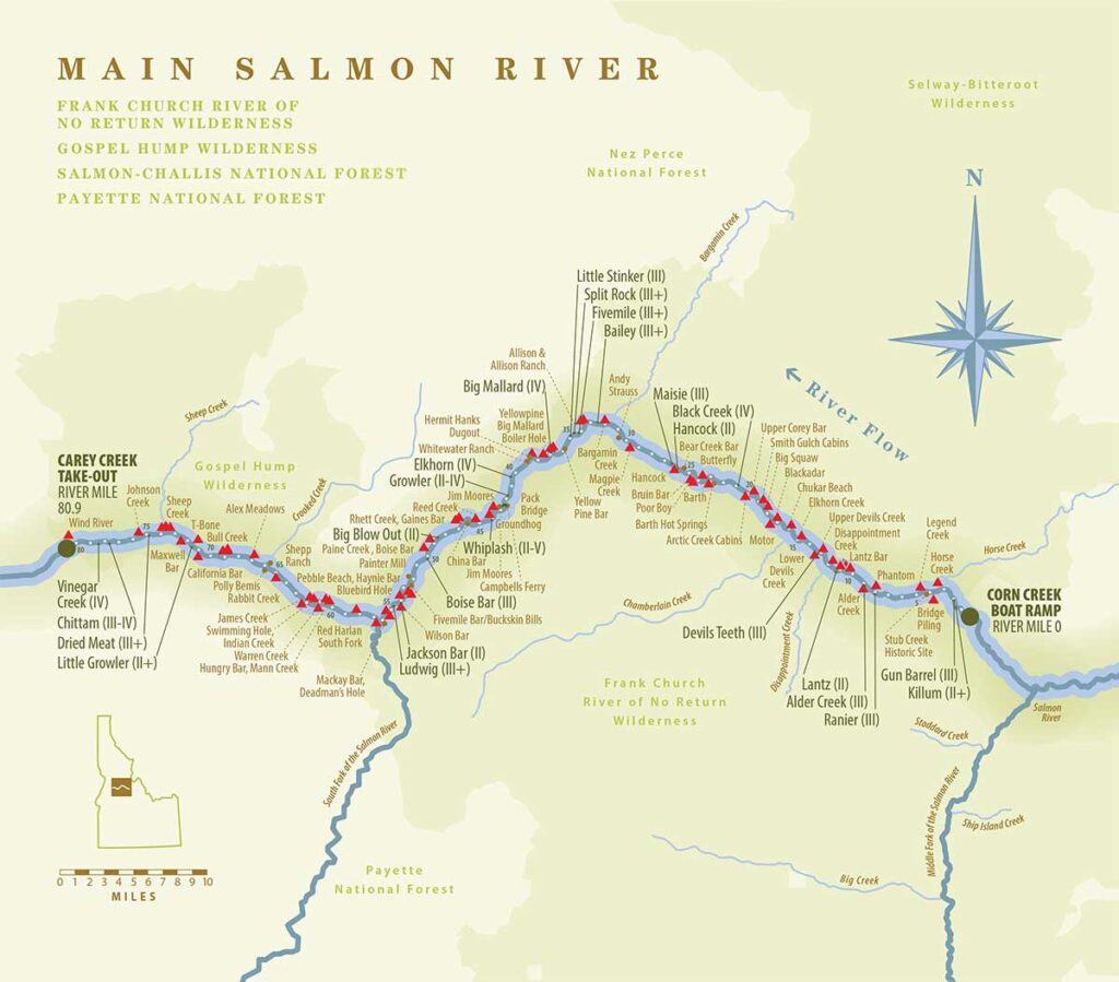 Main Salmon River Of No Return Hughes River Expeditions 2751